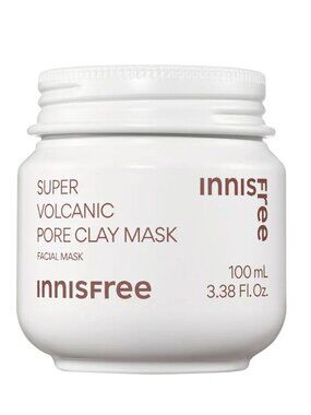 INNISFREE SUPER VOLCANIC PORE CLAY DETOX FACE MASK - DEEP CLEAN + CLEAR PORES
